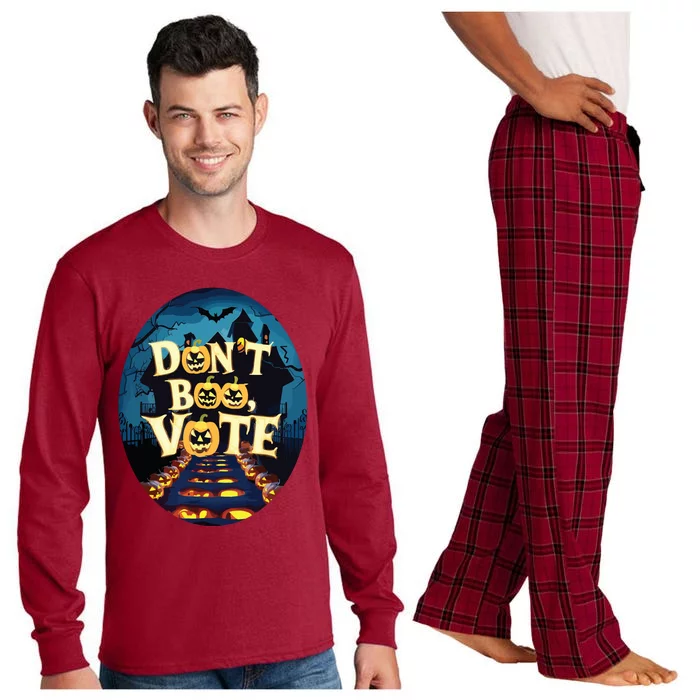 Dont Boo Vote Long Sleeve Pajama Set