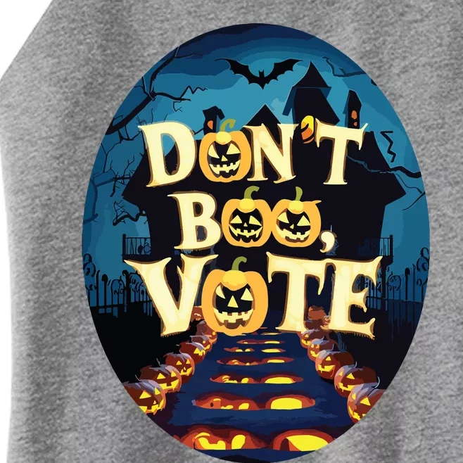 Dont Boo Vote Women’s Perfect Tri Rocker Tank