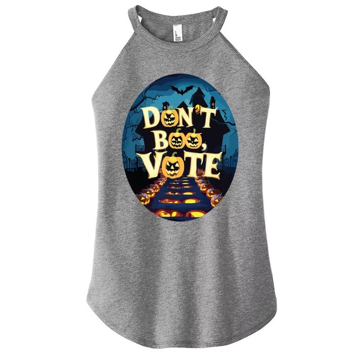 Dont Boo Vote Women’s Perfect Tri Rocker Tank