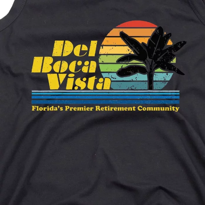 Del Boca Vista Retirement Community Funny Novelty Tank Top