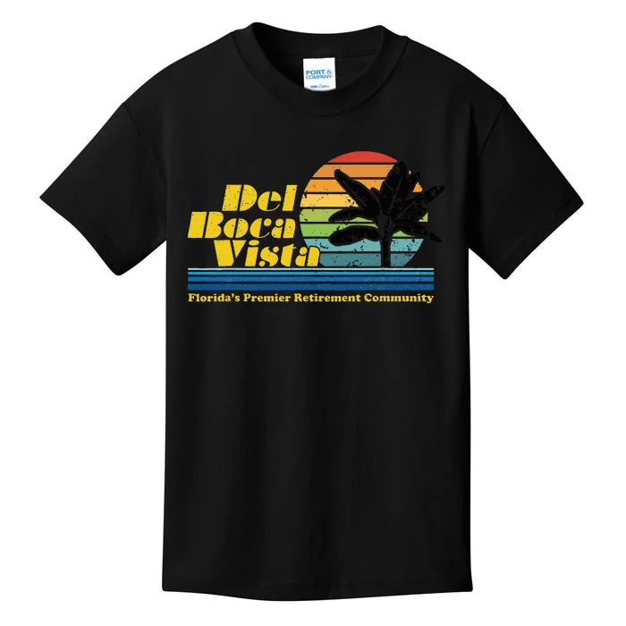 Del Boca Vista Retirement Community Funny Novelty Kids T-Shirt