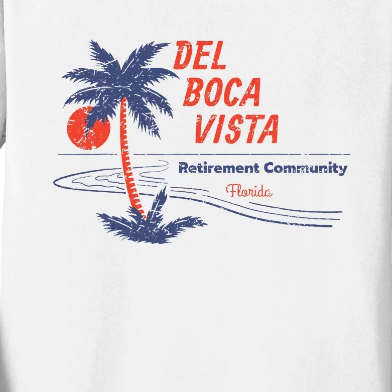 Del Boca Vista Kids Long Sleeve Shirt