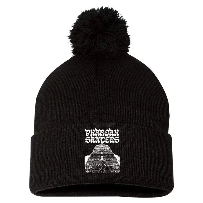 Daniel Bromfield Wearing Pharoah Sanders Pom Pom 12in Knit Beanie