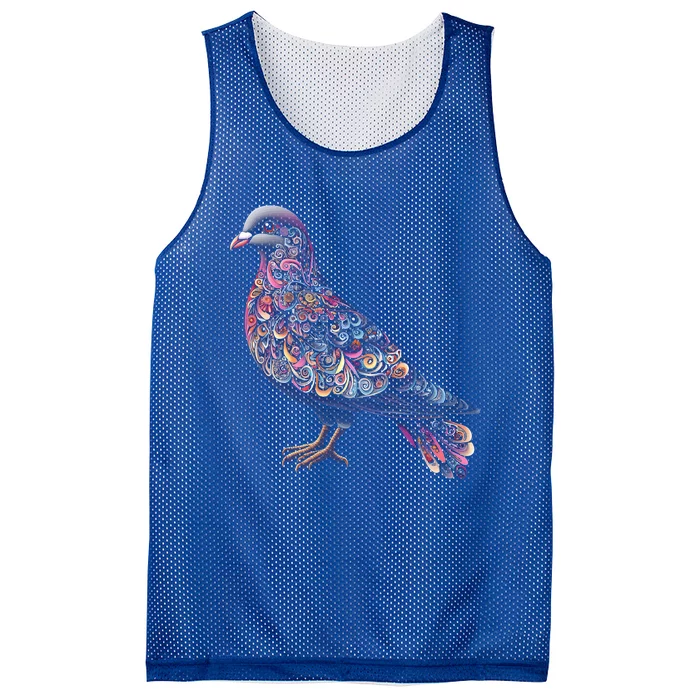 Dove Bird Watching Birder Birdwatching Nature Lover Gift Mesh Reversible Basketball Jersey Tank