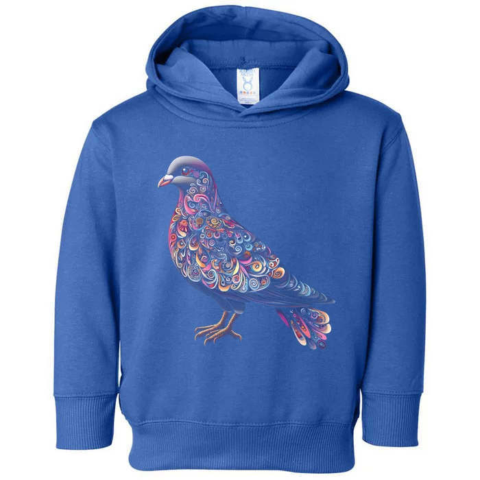 Dove Bird Watching Birder Birdwatching Nature Lover Gift Toddler Hoodie