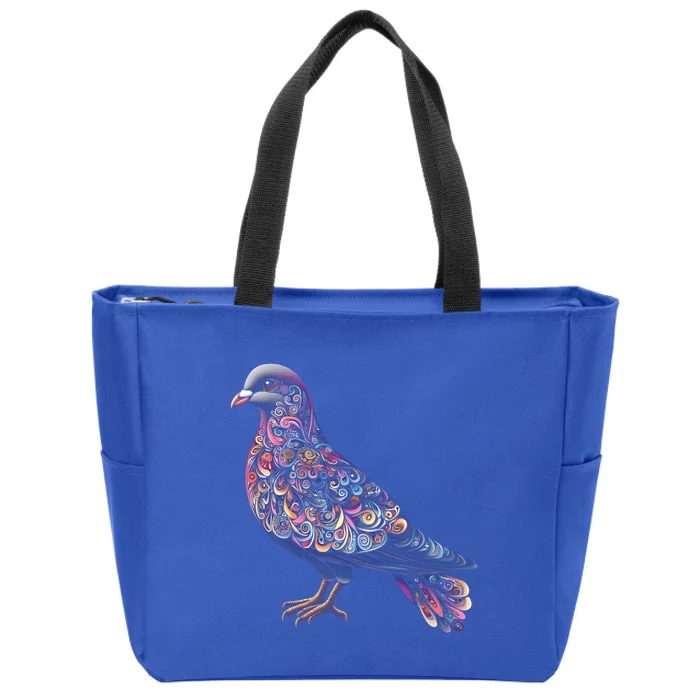 Dove Bird Watching Birder Birdwatching Nature Lover Gift Zip Tote Bag