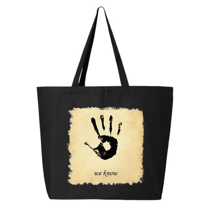 Dark Brotherhoods We Know Hand 25L Jumbo Tote