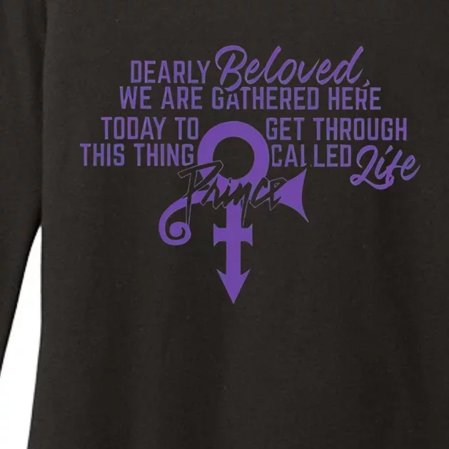 Dearly Beloved We Are Gathered Womens CVC Long Sleeve Shirt