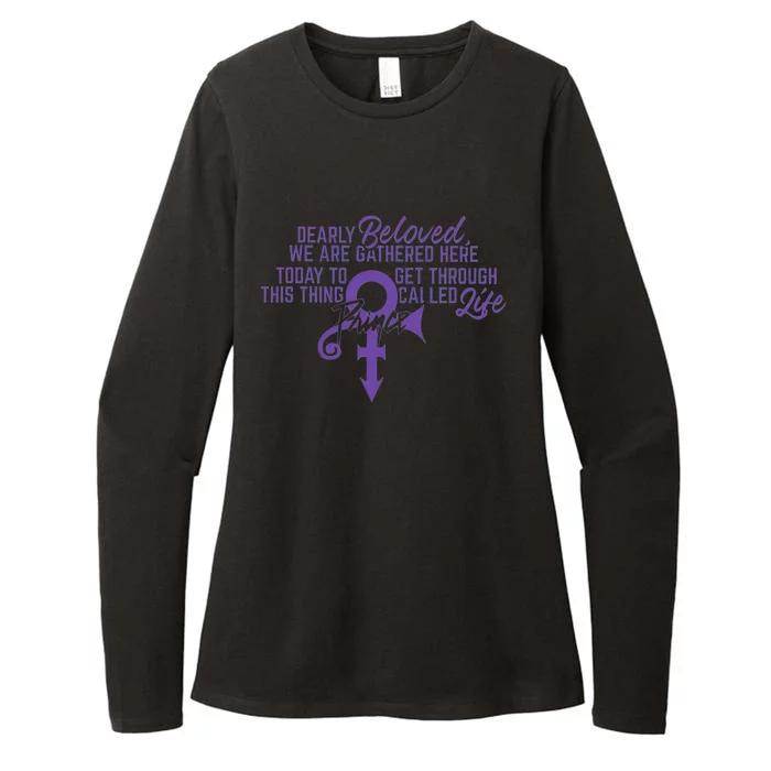 Dearly Beloved We Are Gathered Womens CVC Long Sleeve Shirt