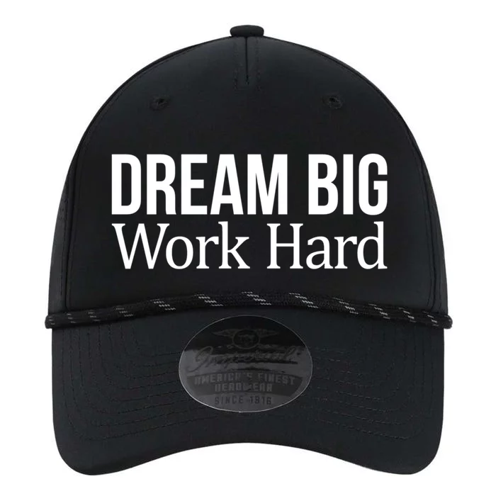 Dream Big Work Hard Funny Gift Performance The Dyno Cap