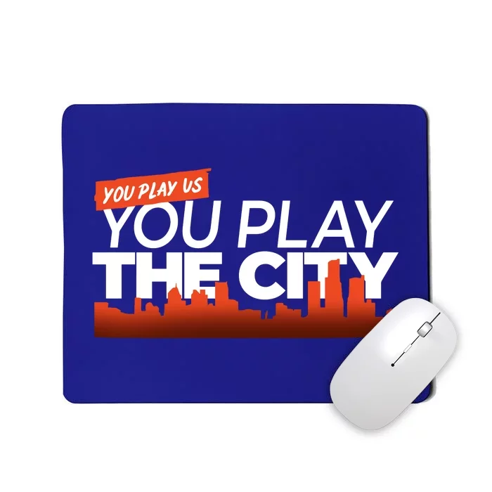 Detroit Baseball You Play Us You Play The City Mousepad