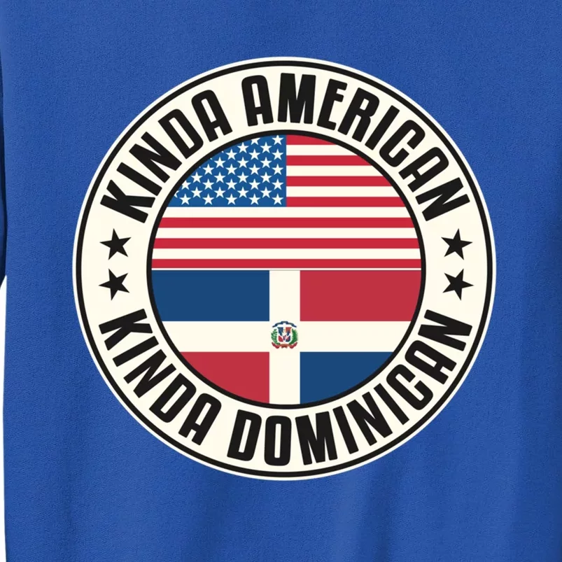 Dual Citizenship American Dominican Republic Usa Flag Gift Tall Sweatshirt