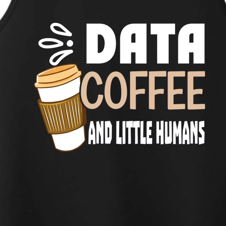 Data Coffee And Little Hu Meaningful Gift Performance Tank