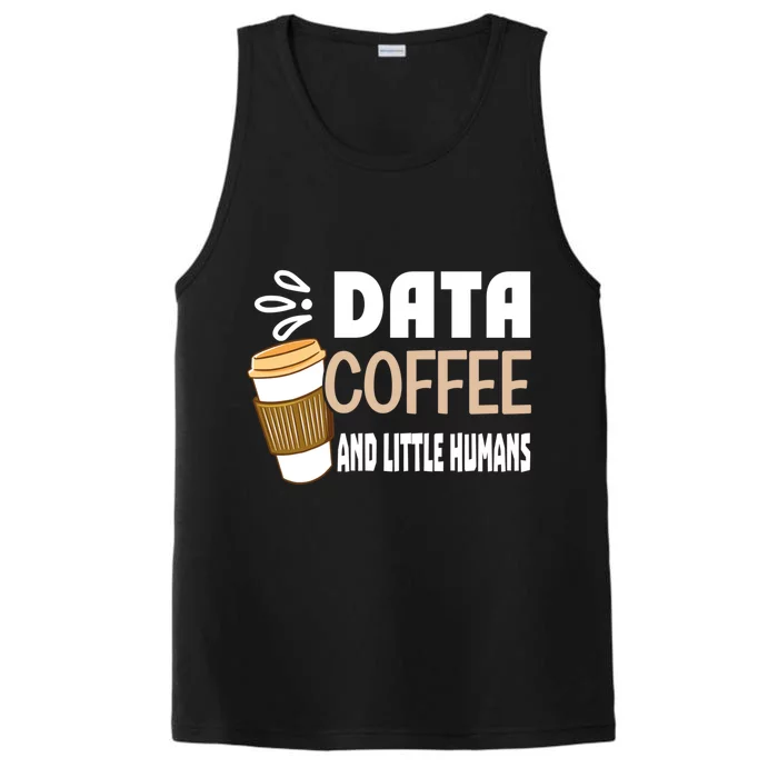 Data Coffee And Little Hu Meaningful Gift Performance Tank