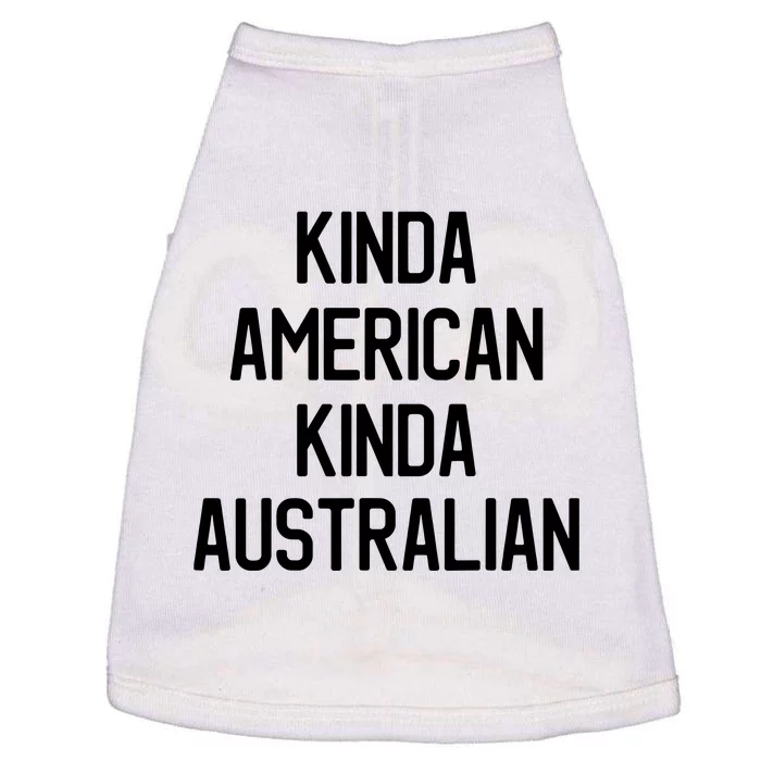 Dual Citizenship Australia American Citizen Pride Doggie Tank