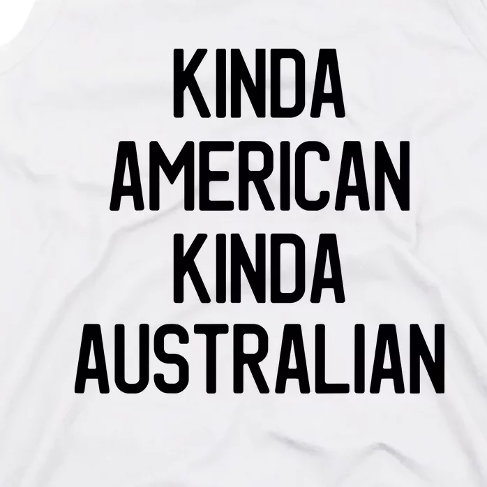 Dual Citizenship Australia American Citizen Pride Tank Top