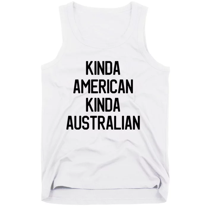 Dual Citizenship Australia American Citizen Pride Tank Top