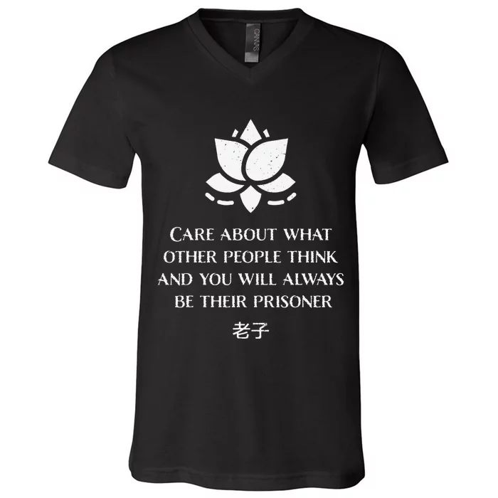 DonT Care About What Other People Think V-Neck T-Shirt