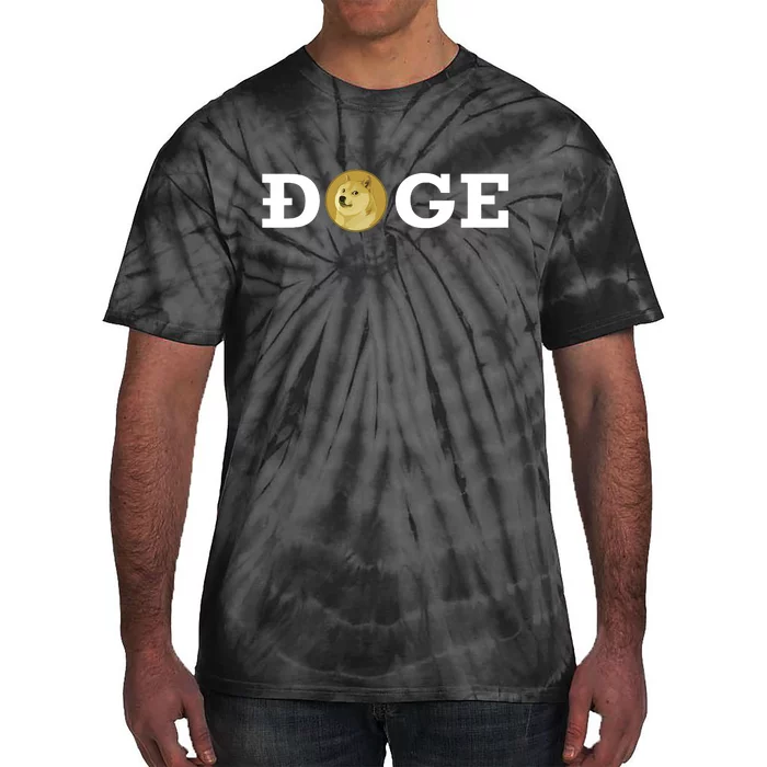 Dogecoin Cryptocurrency Blockchain Shiba Inu Doge Dogecoin Tie-Dye T-Shirt