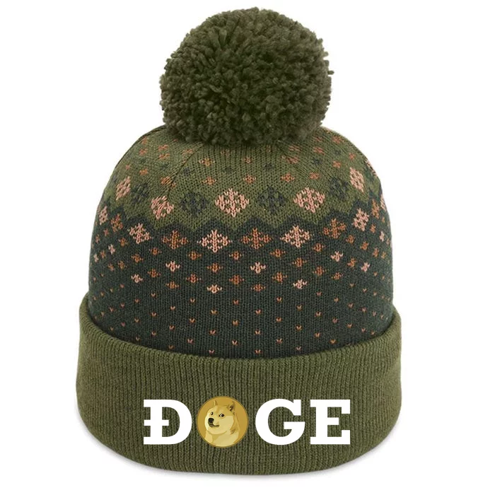 Dogecoin Cryptocurrency Blockchain Shiba Inu Doge Dogecoin The Baniff Cuffed Pom Beanie