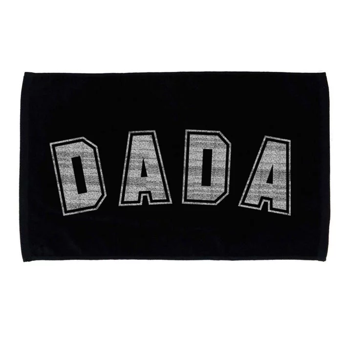 Dada Classic Bold Font Birthday Dada Microfiber Hand Towel