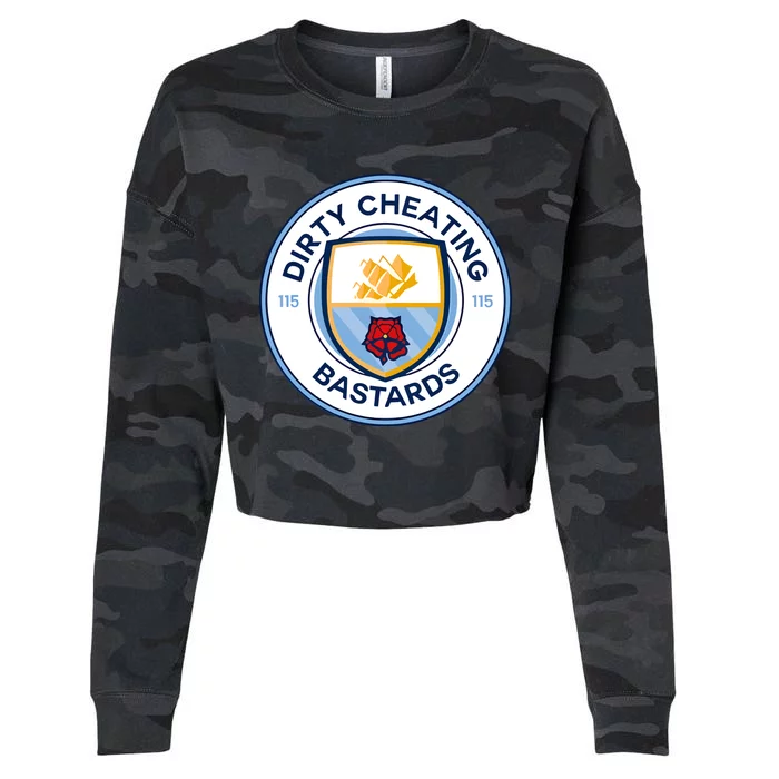 Dirty Cheating Bastards Cropped Pullover Crew