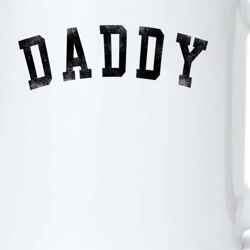 Daddy Classic Bold Font Birthday Daddy FatherS Day Black Color Changing Mug