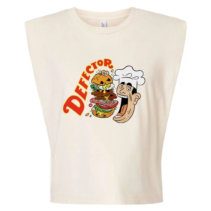 Defector Chefector Big Burger Garment-Dyed Women's Muscle Tee