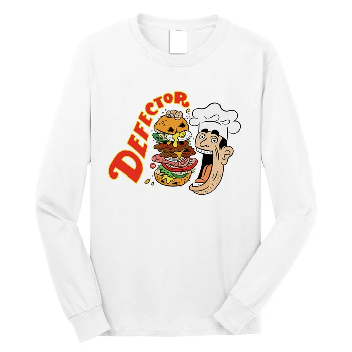 Defector Chefector Big Burger Long Sleeve Shirt