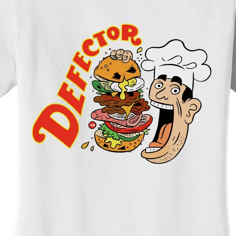 Defector Chefector Big Burger Women's T-Shirt