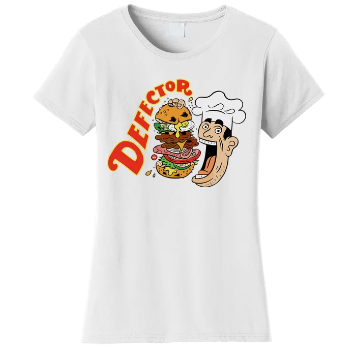 Defector Chefector Big Burger Women's T-Shirt