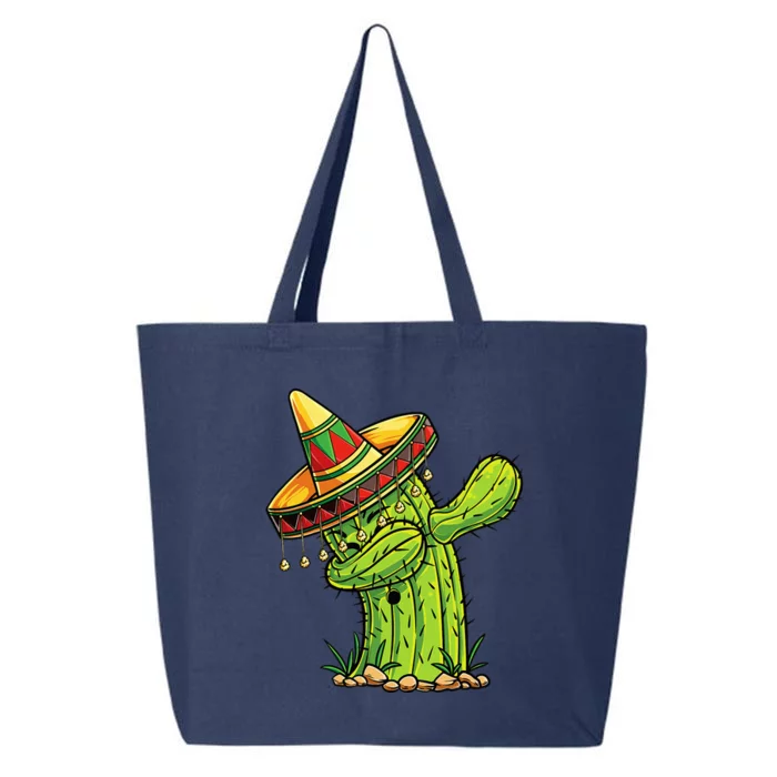 Dabbing Cactus Cinco de Mayo 25L Jumbo Tote