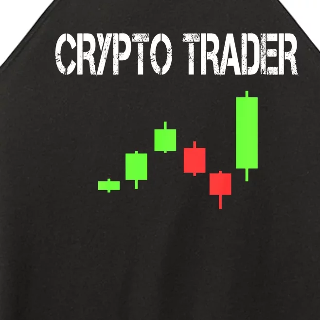 Daytrading Crypto Currency Candlestick For Traders Women’s Perfect Tri Rocker Tank