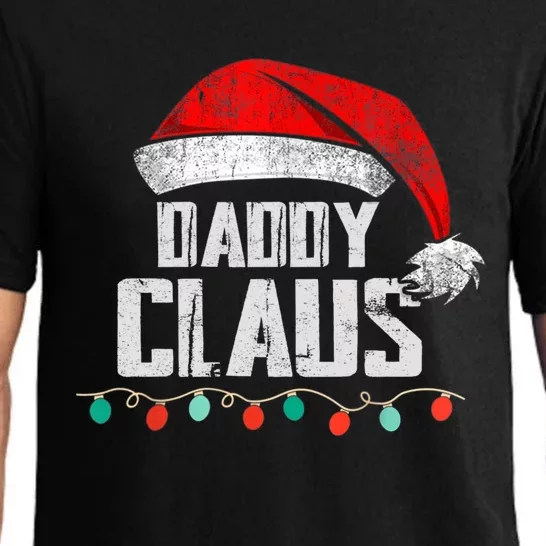 Daddy Claus Christmas Pajama Family Matching Xmas Light Cool Gift Pajama Set