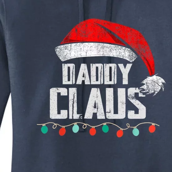 Daddy Claus Christmas Pajama Family Matching Xmas Light Cool Gift Women's Pullover Hoodie