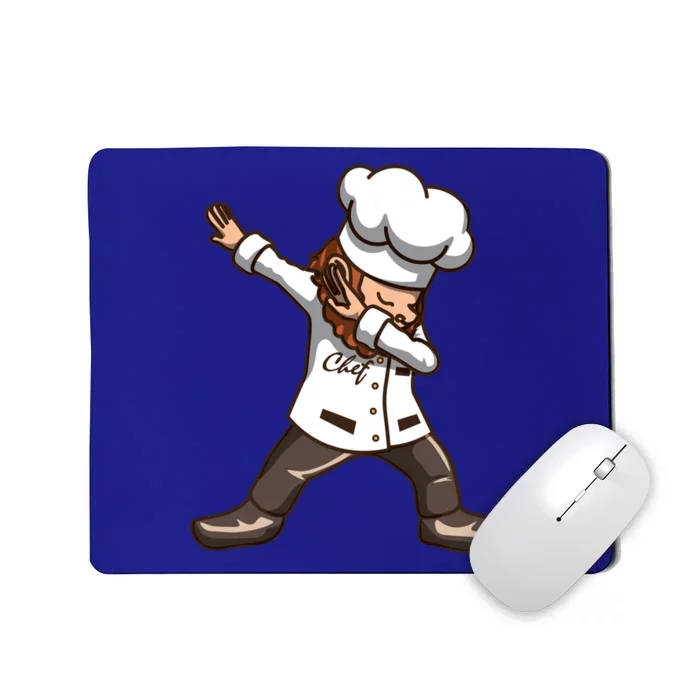 Dabbing Chef Cooking Lover Gift Idea Funny Culinary Cook Gift Mousepad