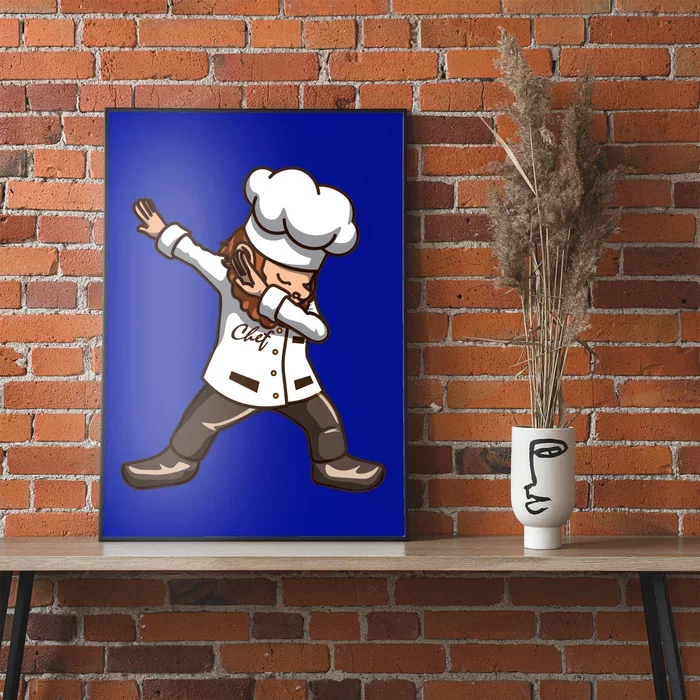 Dabbing Chef Cooking Lover Gift Idea Funny Culinary Cook Gift Poster