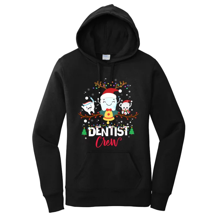 Dentist Christmas Crew Festive Holiday Apparel Women's Pullover Hoodie