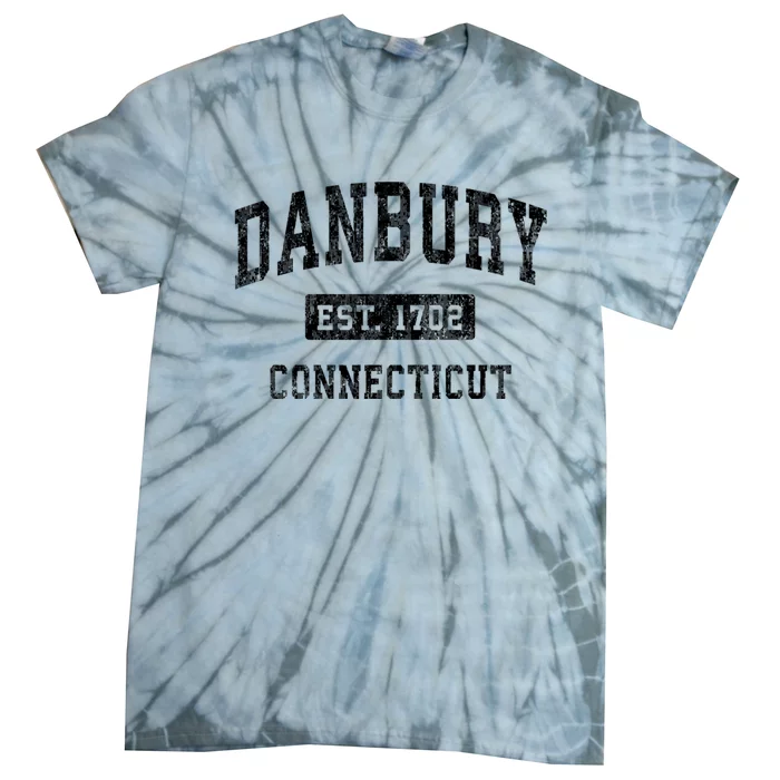 Danbury Connecticut Ct Vintage Established Sports Tie-Dye T-Shirt