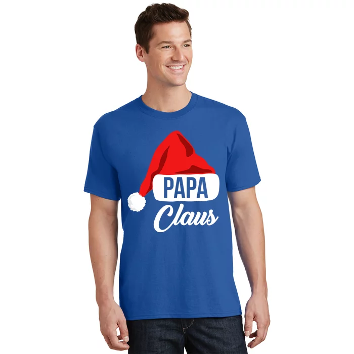 Dad Christmas Cool Gift Papa Claus Matching Family Christmas Gift T-Shirt