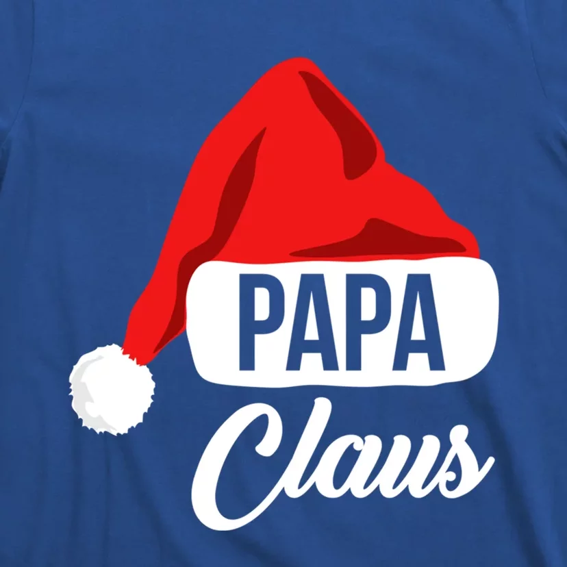 Dad Christmas Cool Gift Papa Claus Matching Family Christmas Gift T-Shirt