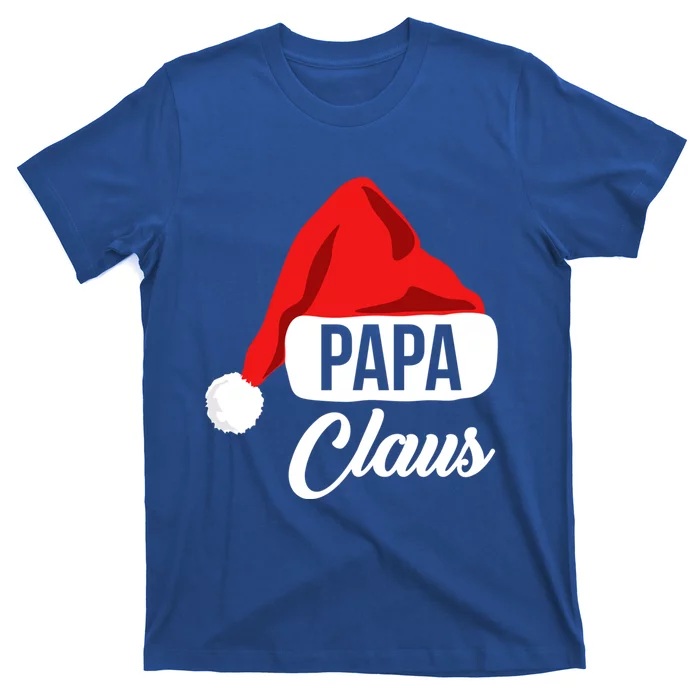 Dad Christmas Cool Gift Papa Claus Matching Family Christmas Gift T-Shirt