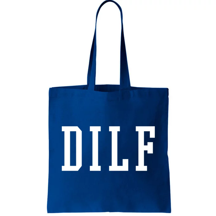 Dilf Crewneck Cool Gift Tote Bag