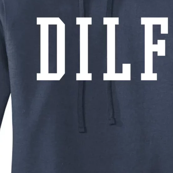 Dilf Crewneck Cool Gift Women's Pullover Hoodie