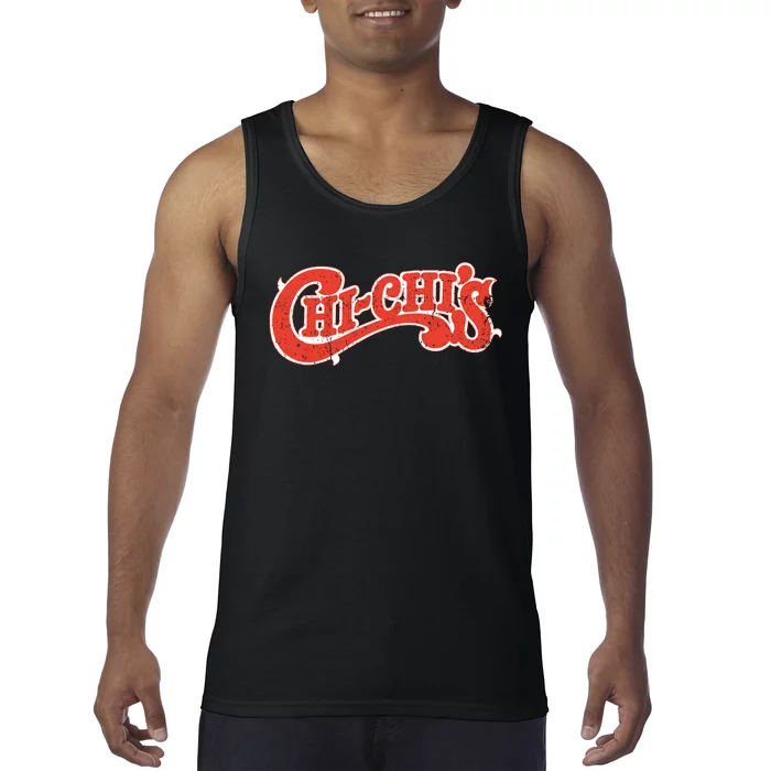 Defunct Chi Chi's Restaurant Tank Top