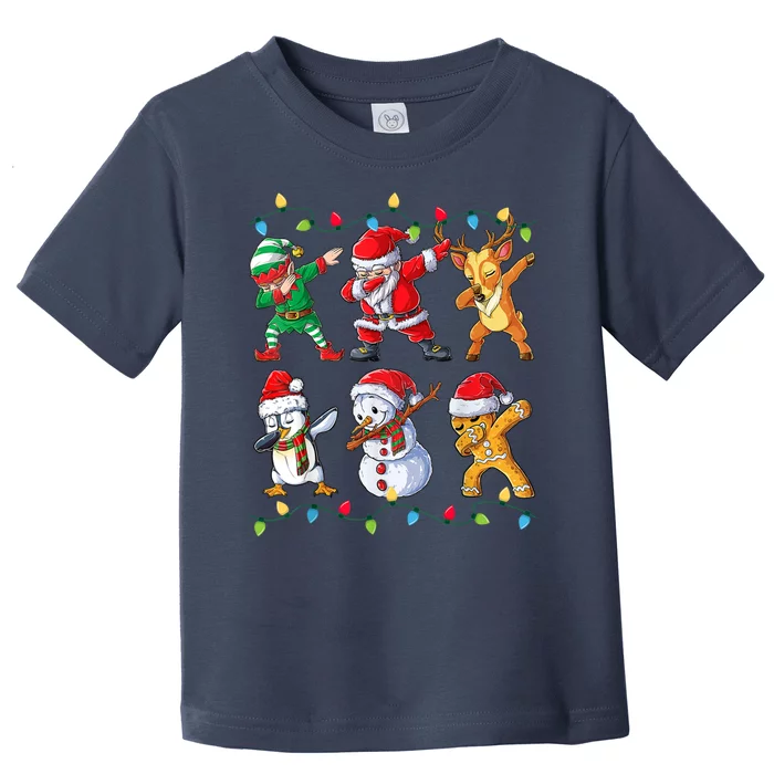 Dabbing Christmas Character Santa Dab Toddler T-Shirt