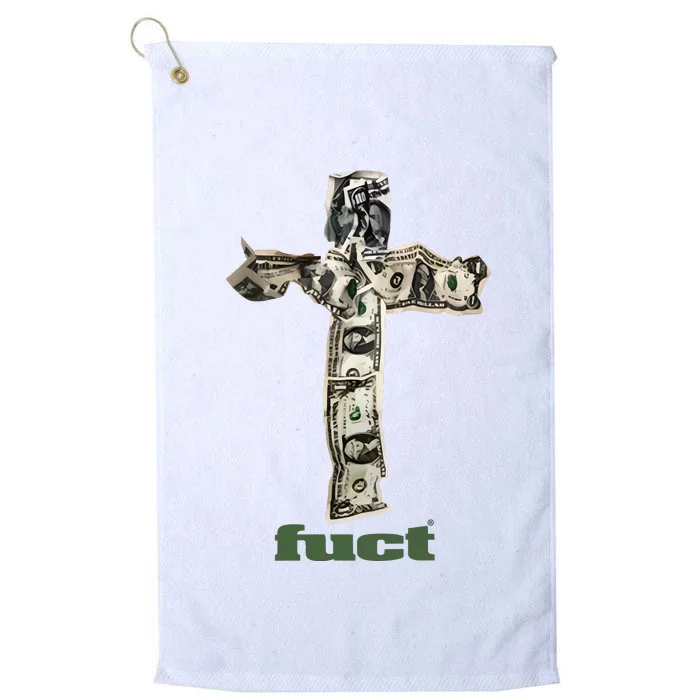 Dollar Cash Cross Fuct Platinum Collection Golf Towel