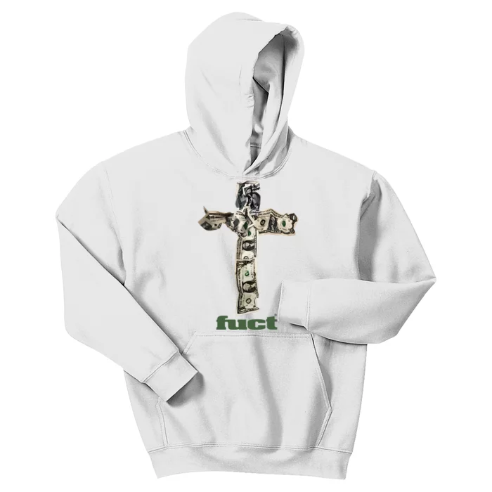 Dollar Cash Cross Fuct Kids Hoodie