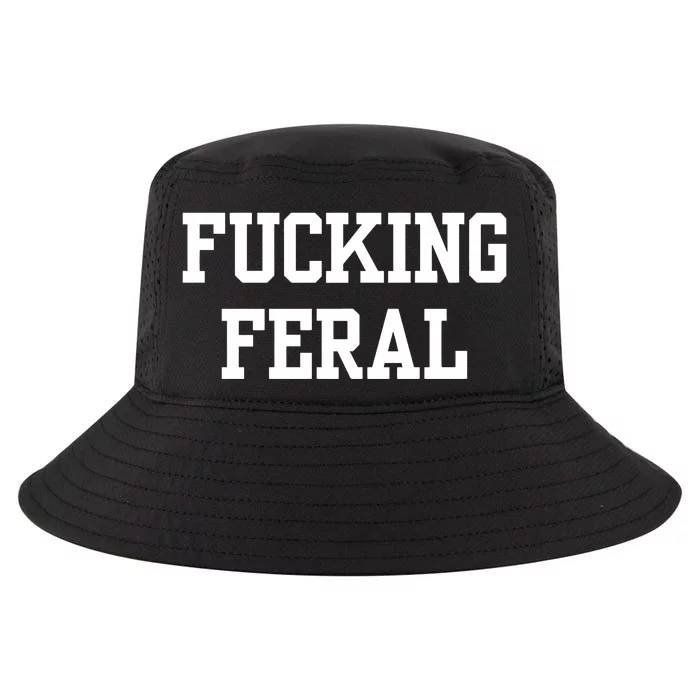 Double Cross Clothing Co Fucking Feral Cool Comfort Performance Bucket Hat