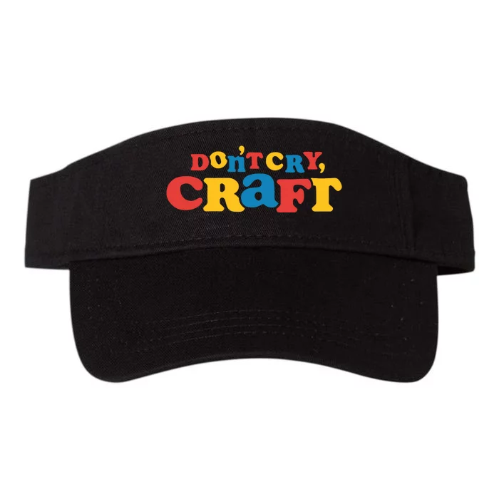 DonT Cry Craft Valucap Bio-Washed Visor